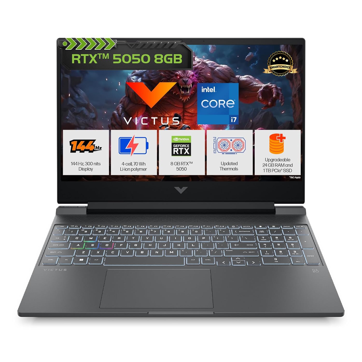 HP Smartchoice Victus Gaming Laptop